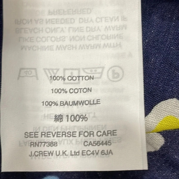 NWOT J. Crew Ratti Happy Cat Print Off The Shoulder Top 10 - Picture 11 of 15